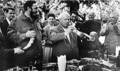 Хрущев и Фидель Кастро в Грузии, 1964..jpg